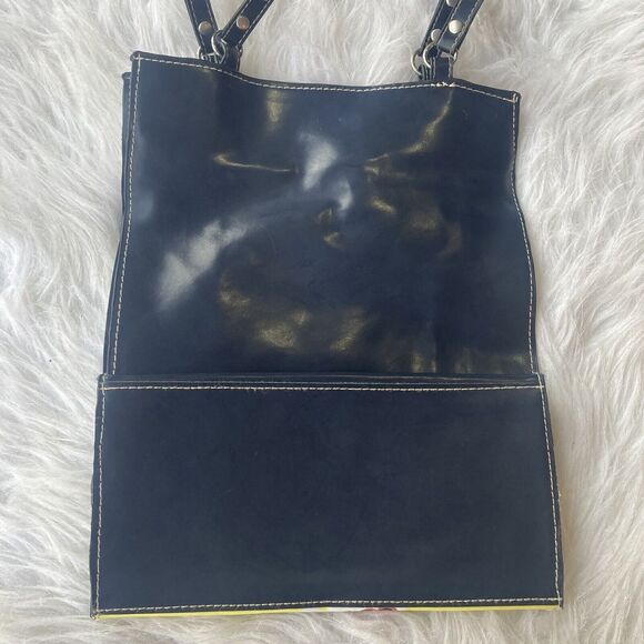 Disney Dumbo Purse Small Shoulder Bag Circus Leather Blue Red Straps Pocket - Picture 9 of 10